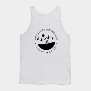 Whistler, British Columbia Bike Tank Top